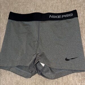 Nike Pro Gray Shorts